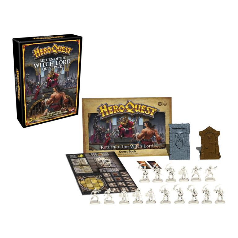 HeroQuest - Return Of The Witch Lord Quest Pack - Board Game