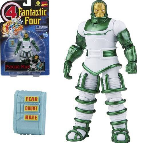 Fantastic Four Retro Marvel Legends Psycho-Man 6-Inch Action Figure