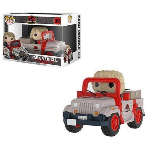 Funko Pop! 39 - Movies - Jurassic Park - Jeep with Ellie Sattler vinyl figure