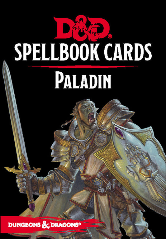 Dungeons & Dragons - Spellbook Cards - Paladin