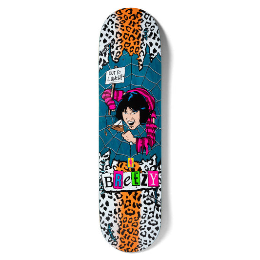 GIRL GEERING "OUT TO LUNCH" 8" SKATEBOARD DECK