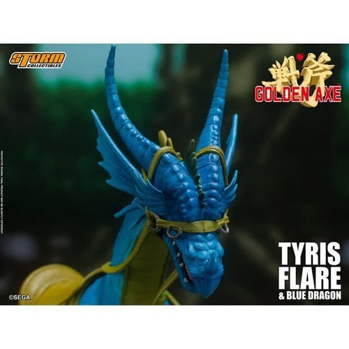 Golden Axe Tyris Flare & Blue Dragon 1:12 Scale Action Figure