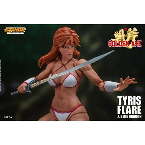 Golden Axe Tyris Flare & Blue Dragon 1:12 Scale Action Figure