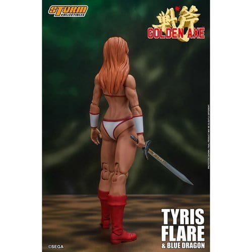 Golden Axe Tyris Flare & Blue Dragon 1:12 Scale Action Figure