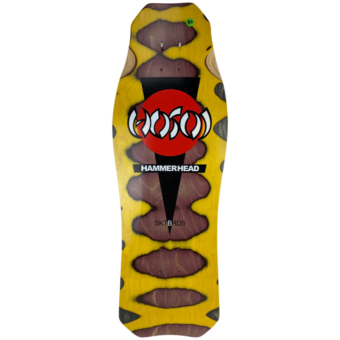 HOSOI OG HAMMERHEAD LTD SWIRL 10.5" SKATEBOARD DECK