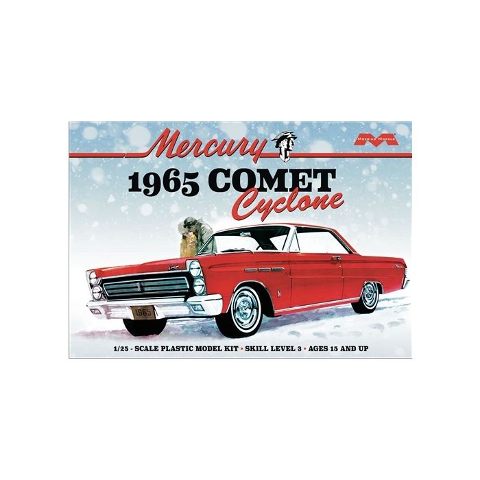 1965 Mercury Comet Cyclone 1/25 Scale Plastic Model Kit