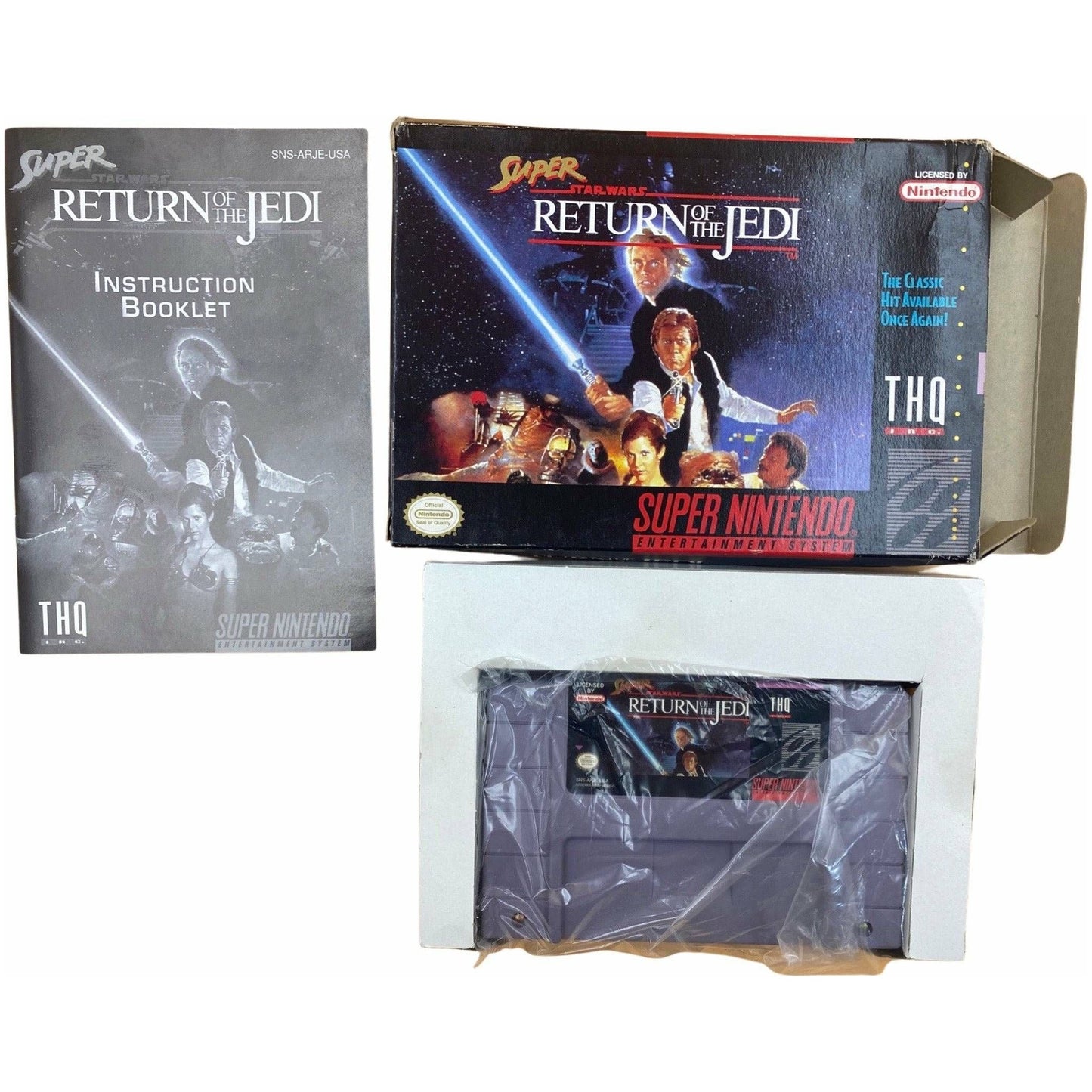 Super Star Wars Return Of The Jedi - Super Nintendo