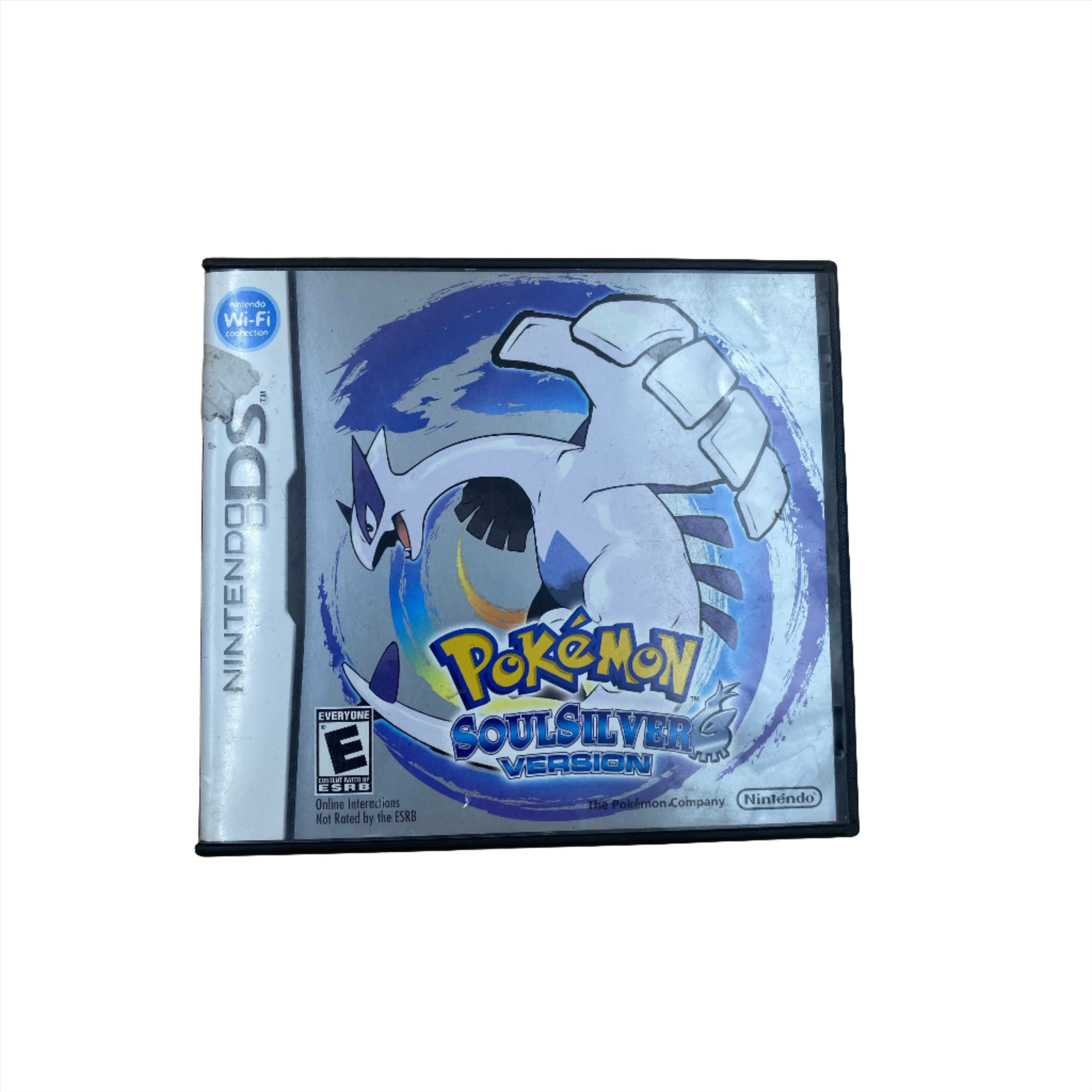 Pokemon good SoulSilver Version Figure Bundle for Nintendo DS