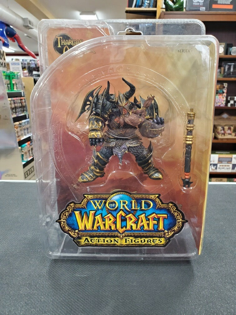 World of Warcraft: Undead Warlock Dwarf Warrior Thargas Anvilmar Action Figure