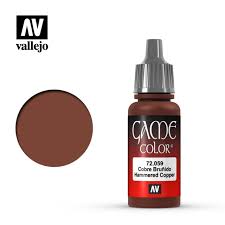 Vallejo Game Color Paint: Hammered Copper (17ml)