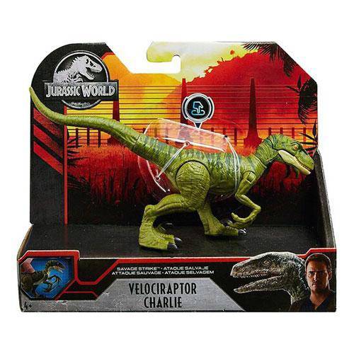 Jurassic World Savage Strike Velociraptor Charlie