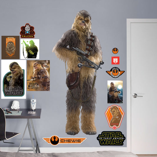 Chewbacca - Star Wars: The Force Awakens - Officially Licensed Removable Wall Decal