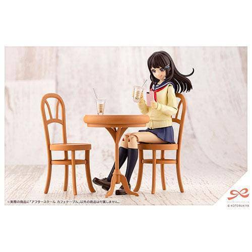 Kotobukiya  Sousai Shojo Teien After School Cafe Table Plastic Model Kit