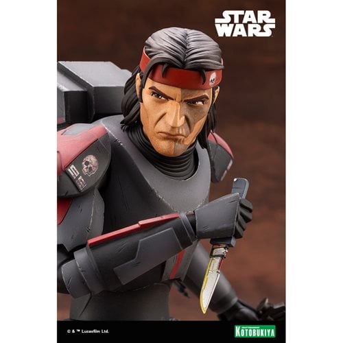 Kotobukiya  Star Wars: The Bad Batch Hunter ARTFX 1:7 Scale Model Kit