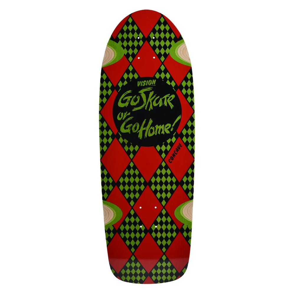 Vision Go Skate or Go Home 10.25" Skateboard Deck