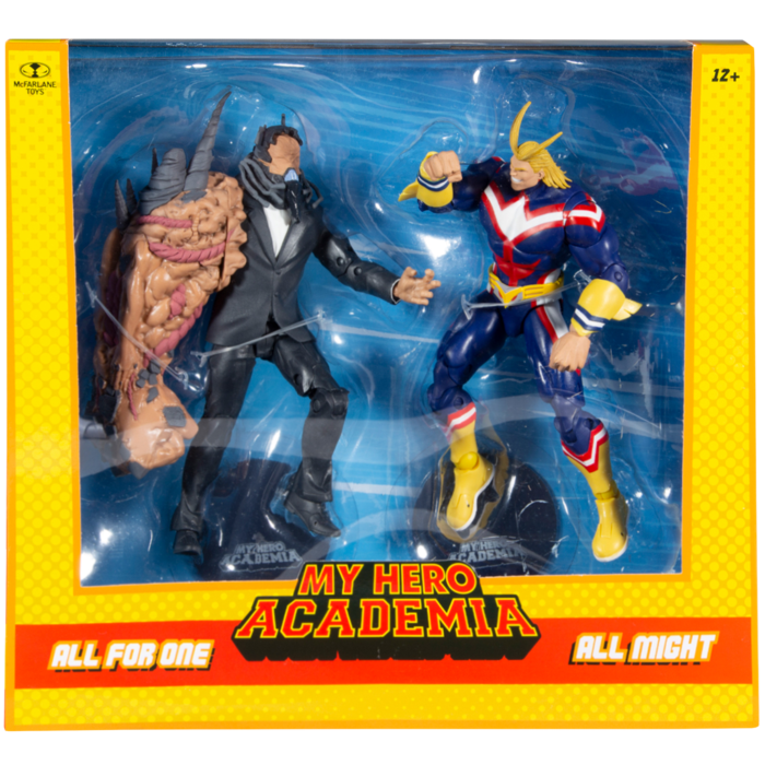 My Hero Academia - All Might vs. All For One 7” Scale Action Figure 2-Pack