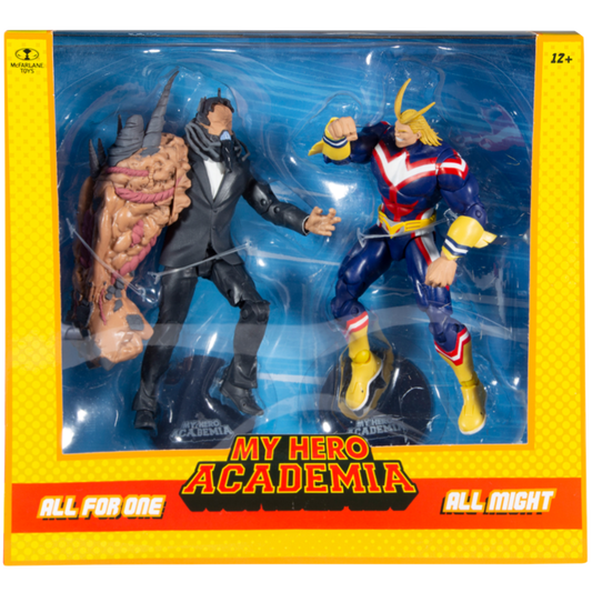 My Hero Academia - All Might vs. All For One 7” Scale Action Figure 2-Pack