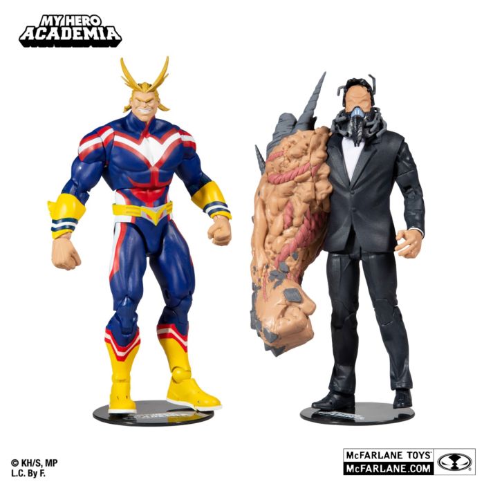 My Hero Academia - All Might vs. All For One 7” Scale Action Figure 2-Pack