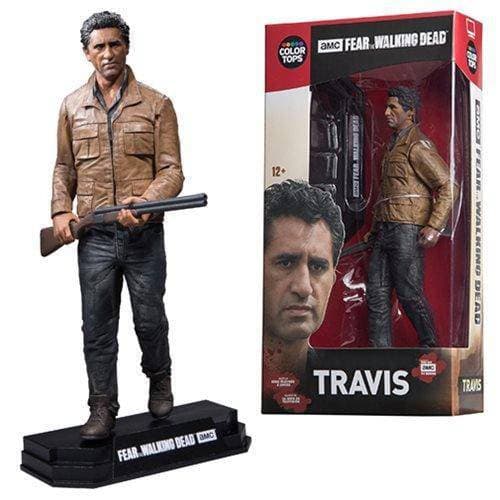 McFarlane Toys Fear the Walking Dead Travis Manawa Color Tops Red Wave #3 Action Figure