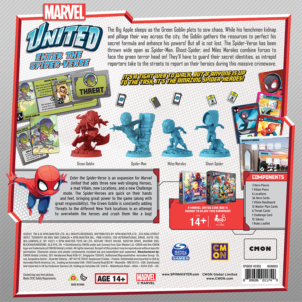 Marvel United: Enter the Spider-Verse - Board Game