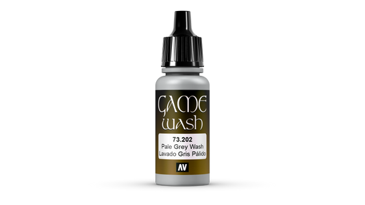 Vallejo Game Color Paint: Pale Grey Wash (17ml)