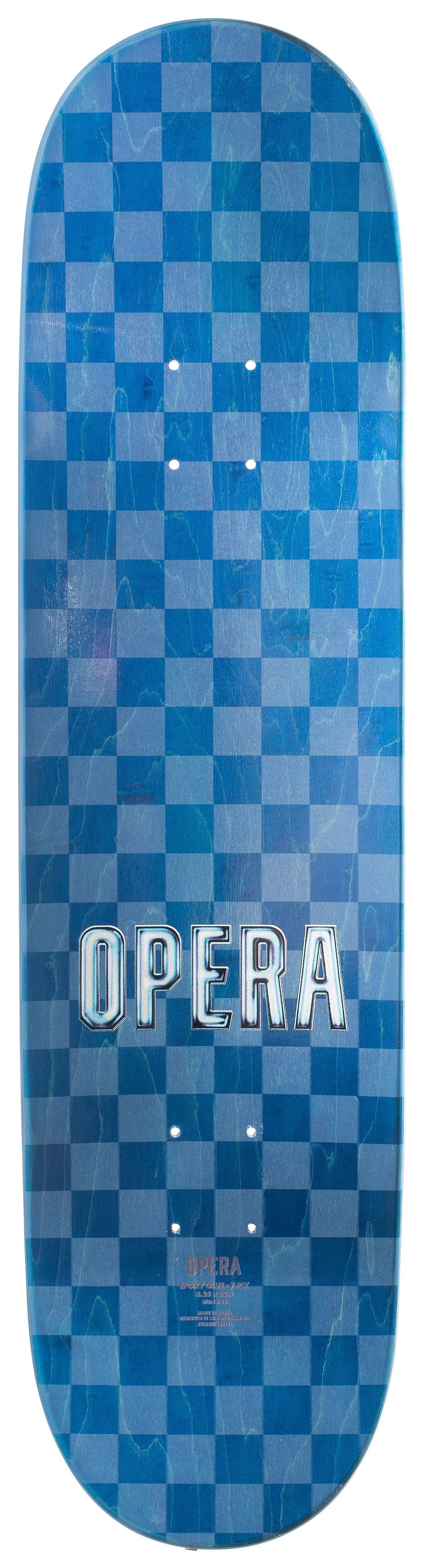 OPERA WOOLLEY "RANSOM" 8.25" SKATEBOARD DECK