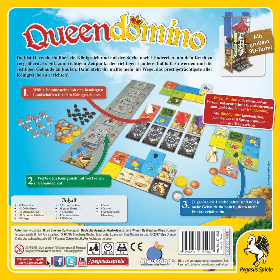 Queendomino - Board Game