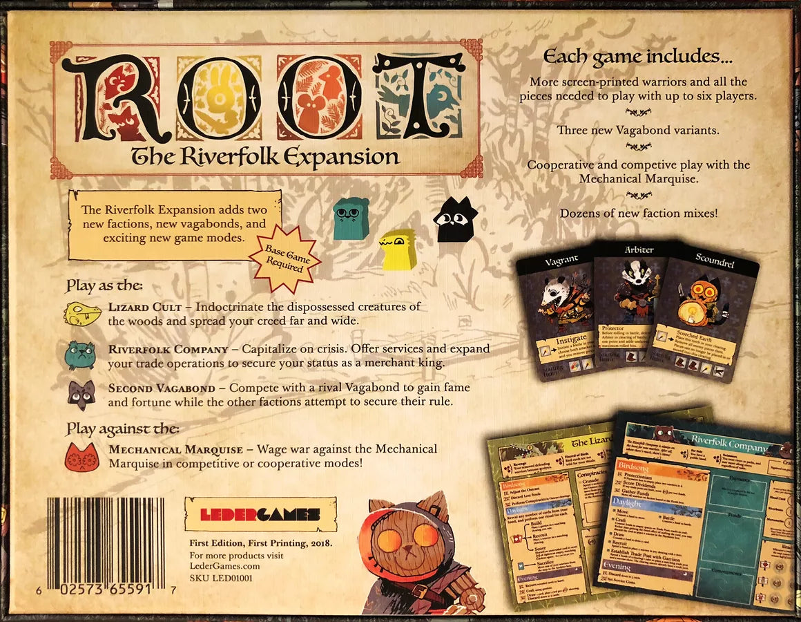 Root - The Riverfolk Expansion - Board Game