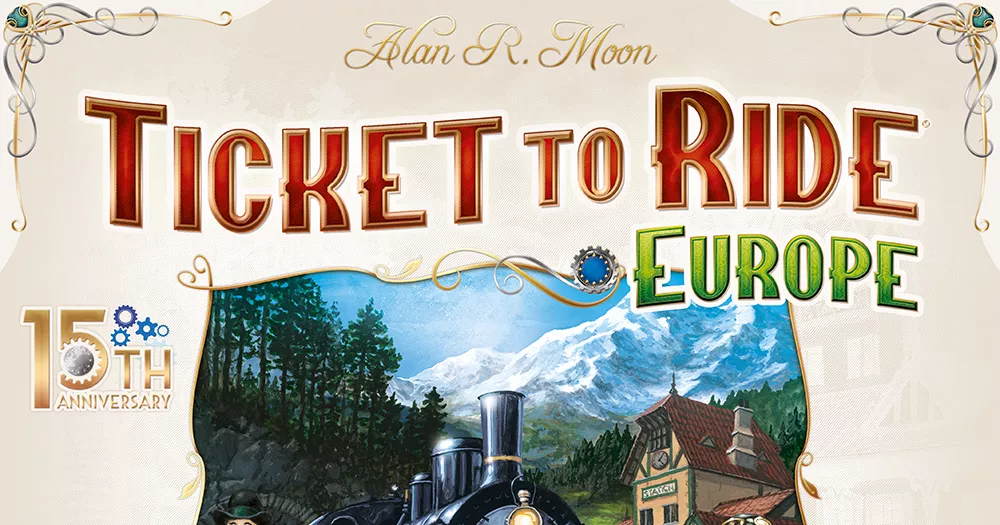 Ticket to Ride: Europe 15th Anniversary Edition - Board Game