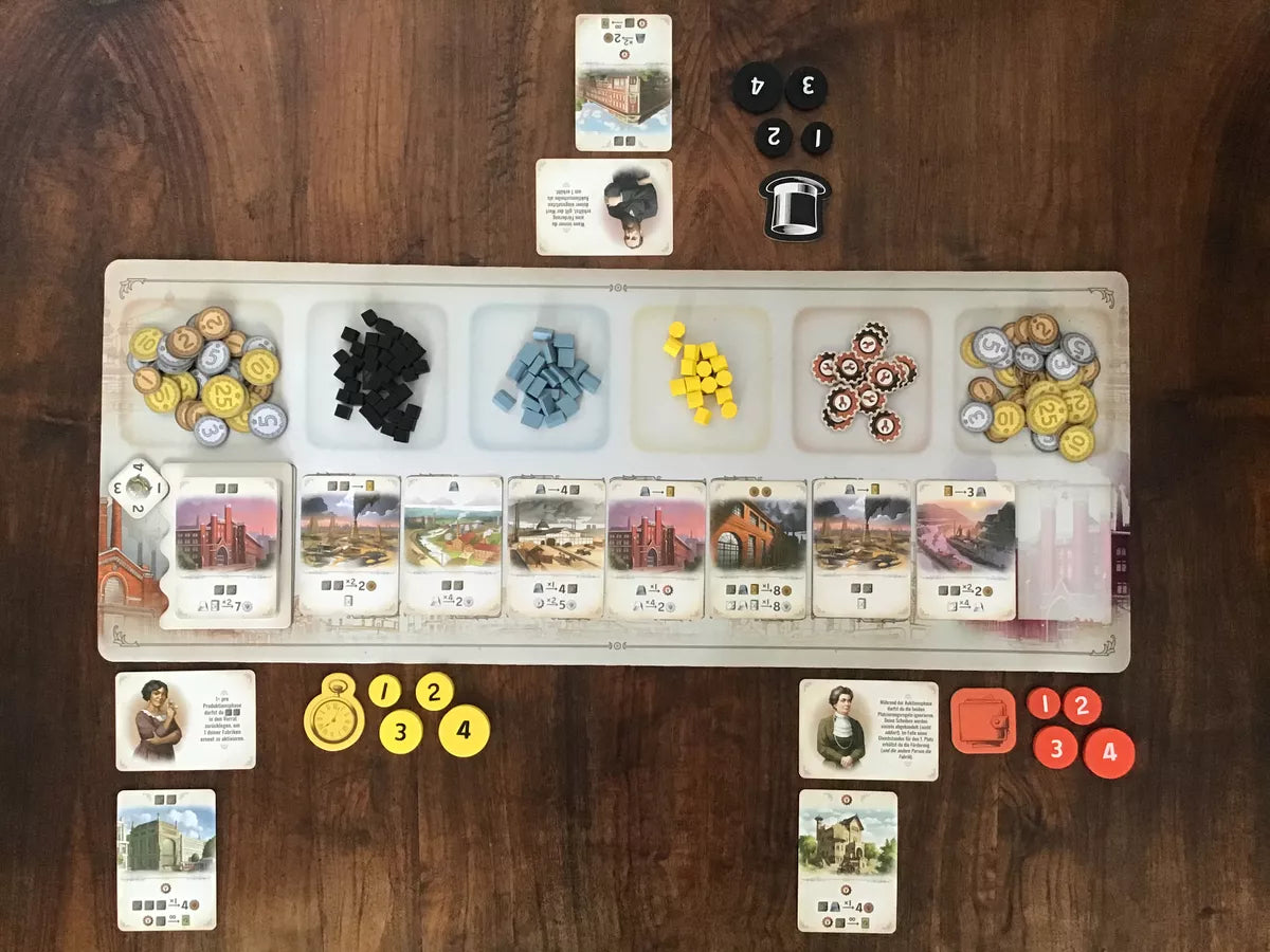 Furnace - An Engine-Building Board Game