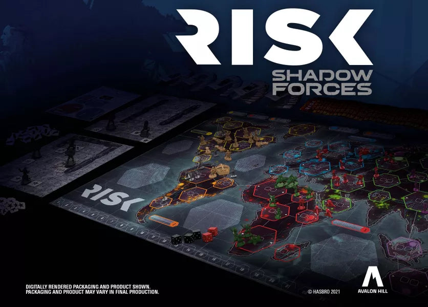 Risk - Shadow Forces - Board Game