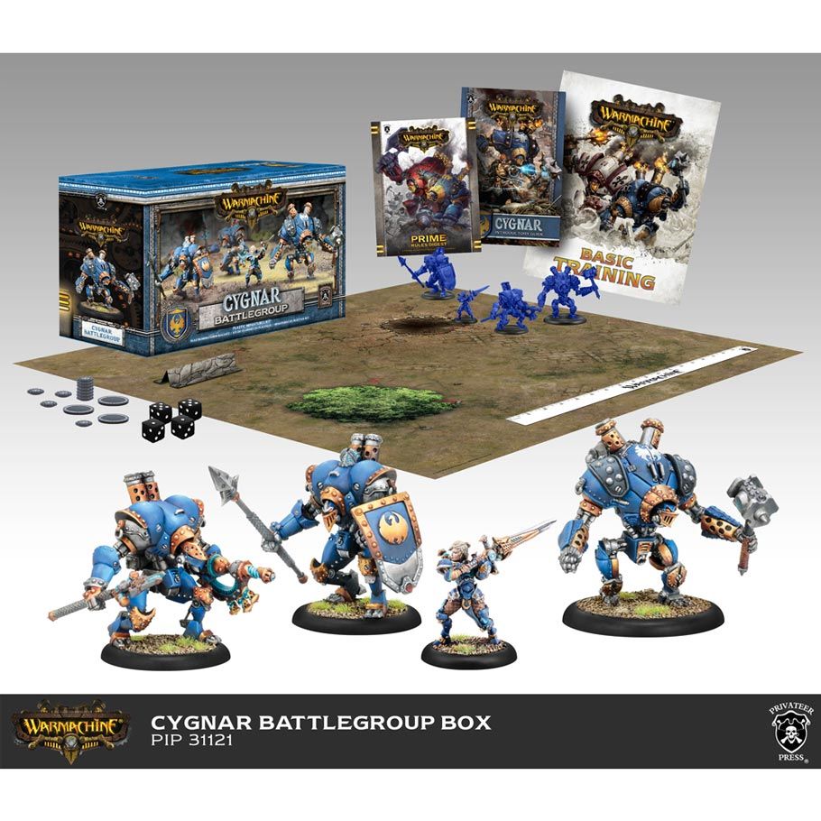 Warmachine: Cygnar: Battlegroup Starter - Sealed