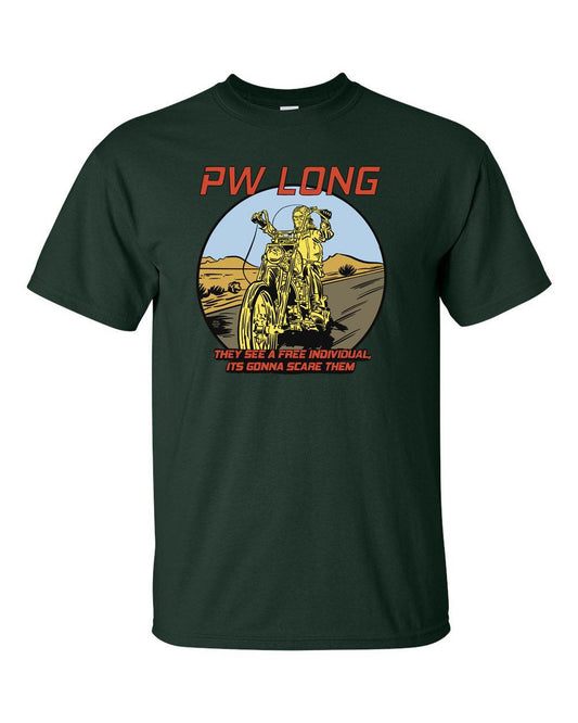 P.W. Long "Easy Rider" T-Shirt Design by Brian Walsby