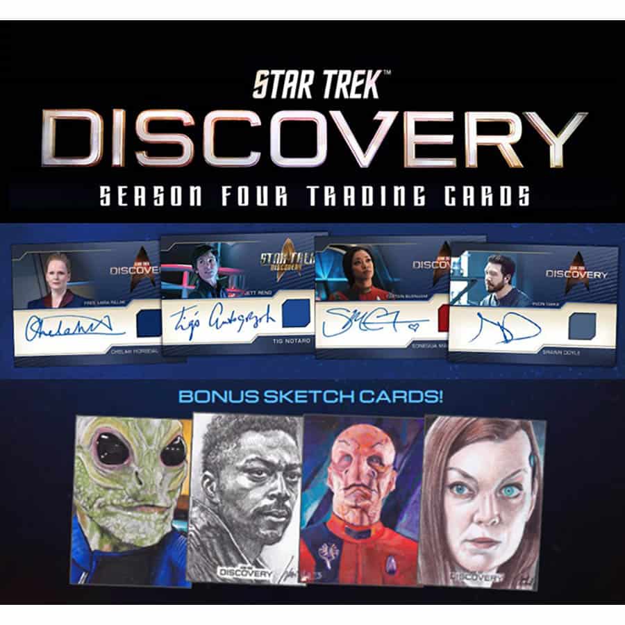 Star Trek Discovery Season 4 Trading Cards 2023 Factory Sealed Box