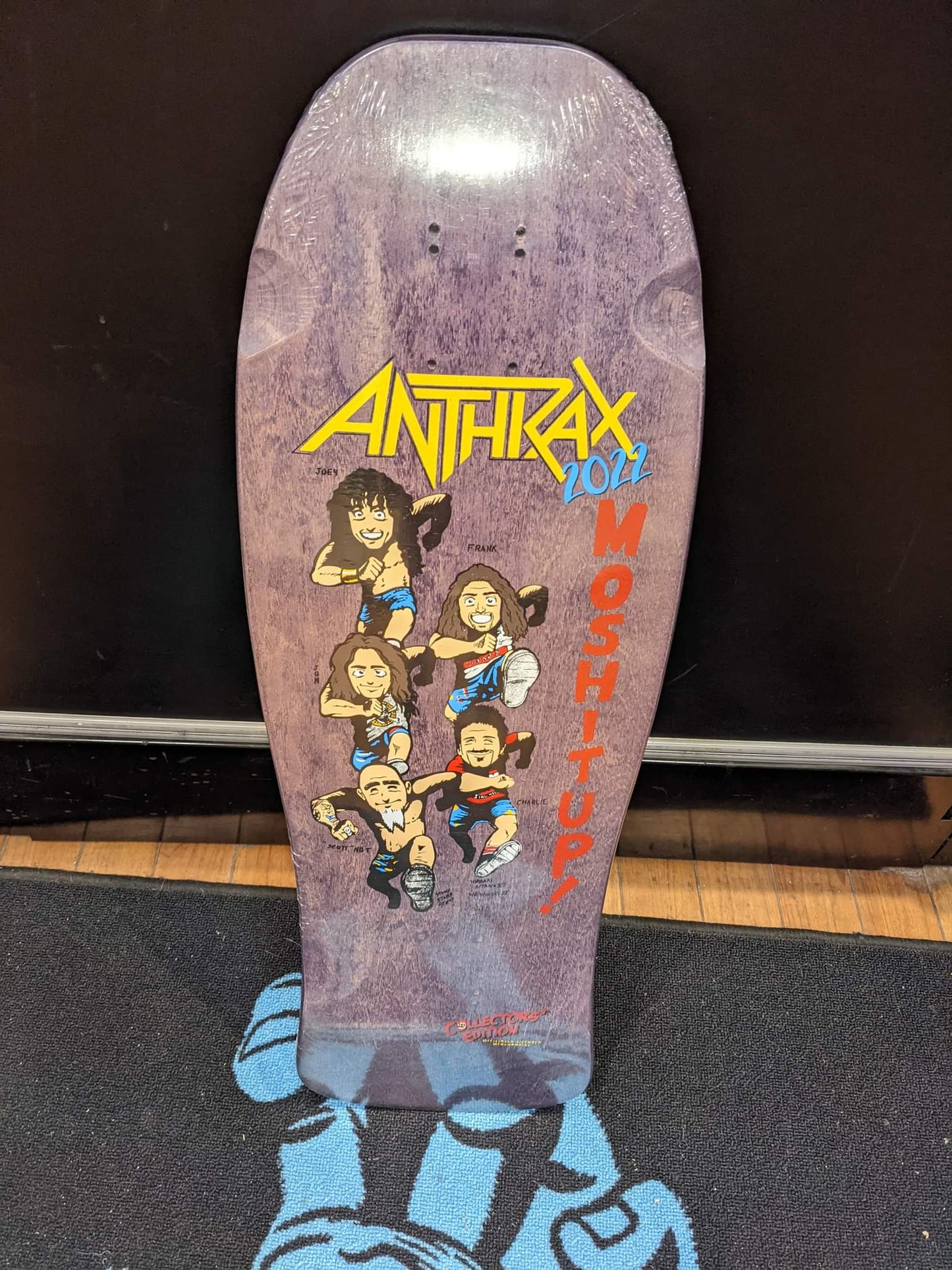 Brand-X Anthrax 2022 Skateboard Deck *Dark Slide Exclusive Colorway LTD of 25