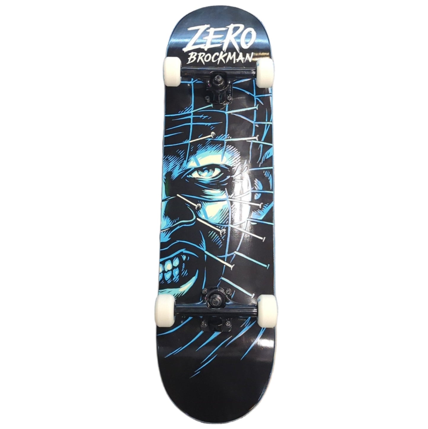 ZERO BROCKMAN "FRIGHT NIGHT GLOW" 8.25" COMPLETE SKATEBOARD