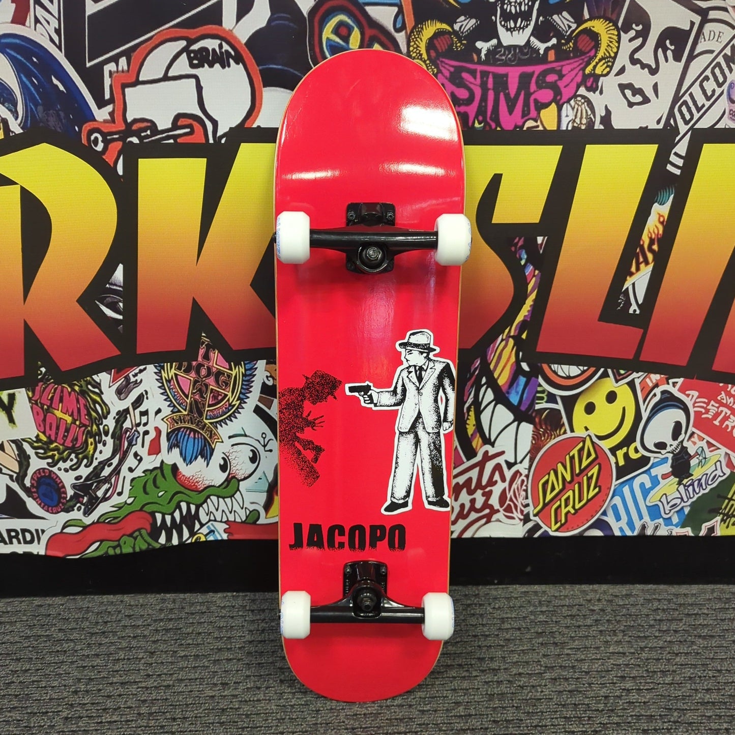 BAKER JACOPO "TAKE THE CANNOLI" 8.125" COMPLETE SKATEBOARD