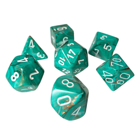 Chessex: Marble Polyhedral Dice Set