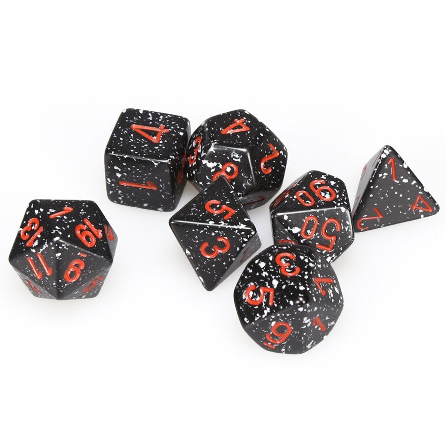 Chessex: Polyhedral Speckled Dice sets