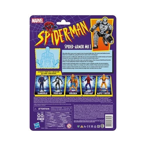 Spider-Man Retro Marvel Legends  6-Inch Action Figure - Choose Your Figure