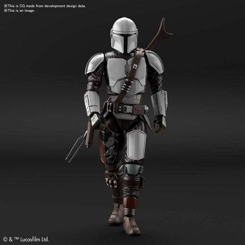 Bandai Star Wars: The Mandalorian Mandalorian Beskar Armor 1:12 Scale Model Kit