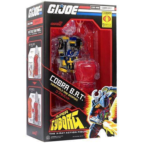 Super7 G.I. Joe Cobra B.A.T. Super Cyborg Vinyl Figure - Select Figure(s)