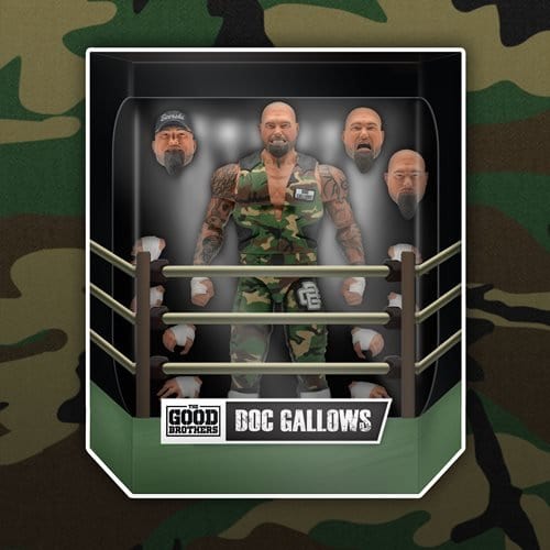 Super7 Good Brothers Wrestling Ultimates Doc Gallows 7-Inch Action Figure