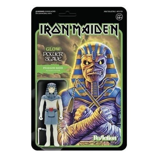 Super7 Iron Maiden Reaction Figure (Glow) (AE Exclusive) - Select Figure(s)