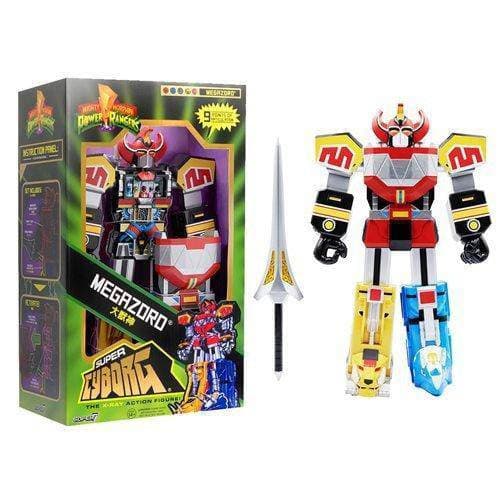 Super7 Mighty Morphin Power Rangers Megazord Super Cyborg Vinyl Figure