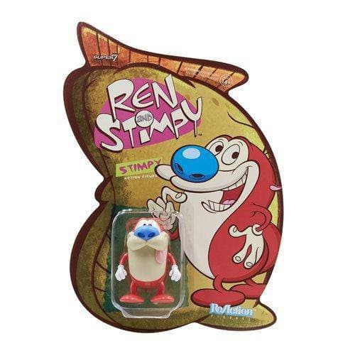 Super7 Ren and Stimpy - 3 3/4" ReAction Figure - Select Figure(s)