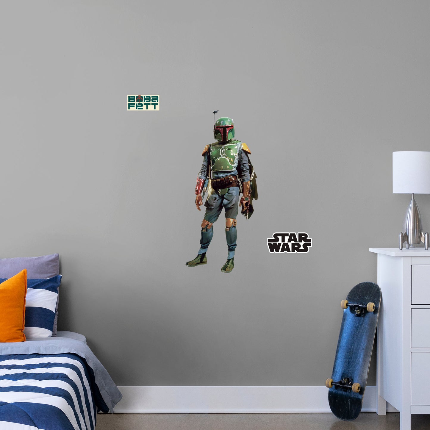 Boba Fett   - Officially Licensed Star Wars Removable Wall Decal