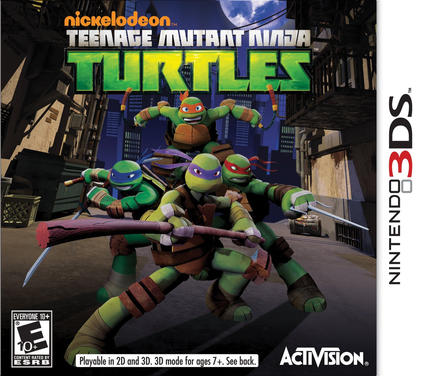 Teenage Mutant Ninja Turtles - TMNT - Nintendo 3DS - Complete in Box Game