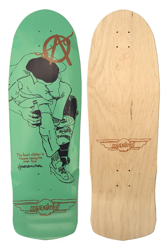 Madrid x Tim Kerr OS Shape LTD of 250 Skateboard Deck