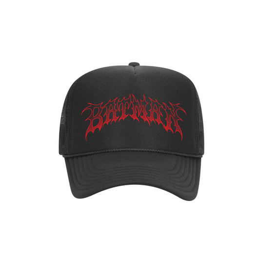 WELCOME X BATMAN TRUCKER HAT